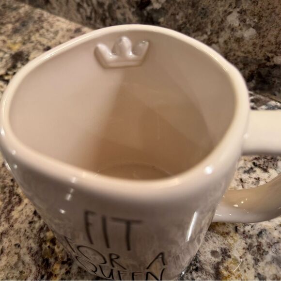 Rae Dunn Artisan Fit For A Queen Crown Mug 👑 NEW - Picture 8 of 9